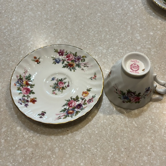 4/$30 Porcelain Demitasse Cups Saucers English Bone China Mix Match Expresso Tea - Picture 5 of 9
